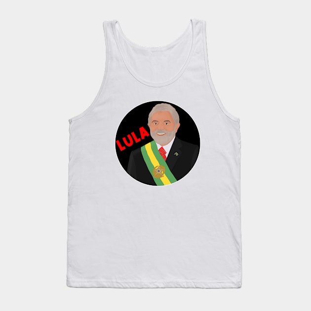 Lula Brazil Tank Top by DiegoCarvalho